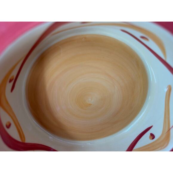 Gail Pittman Southern Living At Home Sienna Pet Bowls Set Of Two Retired HTF - Picture 10 of 11